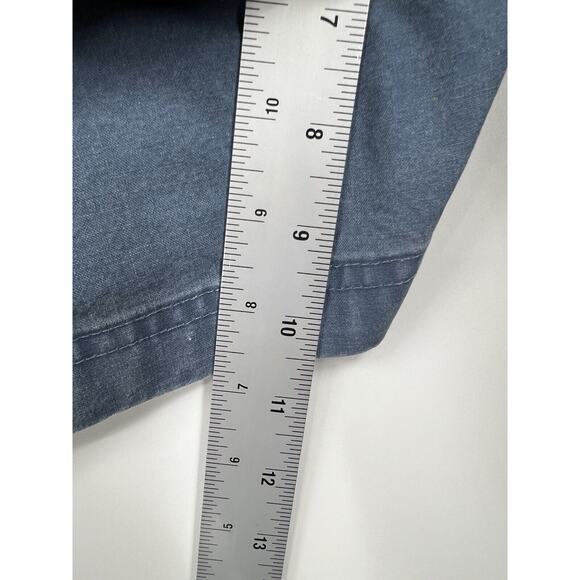 LL Bean Shorts Mens 36 Blue Cargo Double L Natural Fit Flat‎ Front Casua - Picture 8 of 8